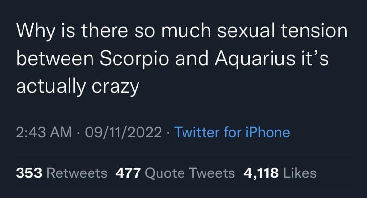 Scorpio Woman Aquarius Man in Bed: Steamy or Icy?